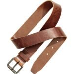 Waisto P2 Tan leather belt.