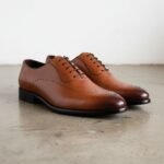 Foxo P1 Tan leather formal shoe