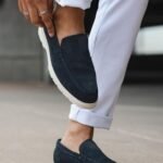 Lofo P13  greenish leather loafer