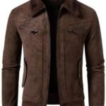 Brown Oris men jacket